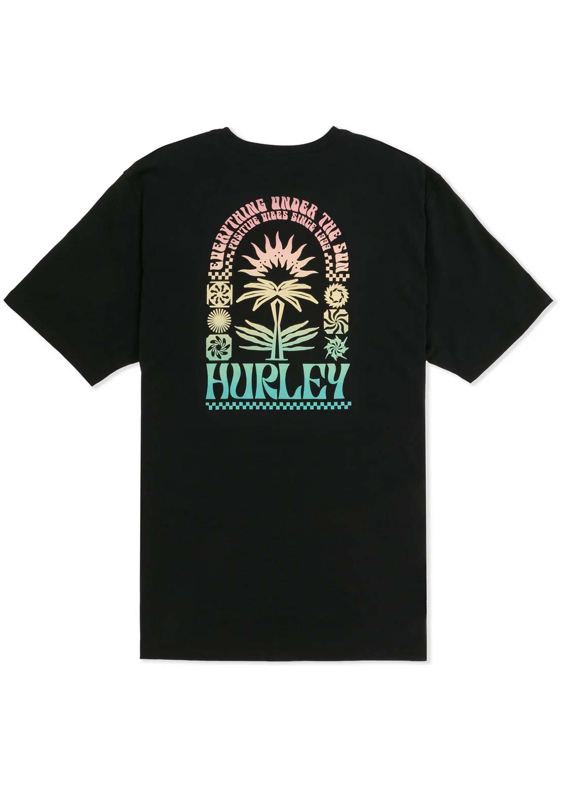 Hurley Men's Glyphic T-Shirt Black