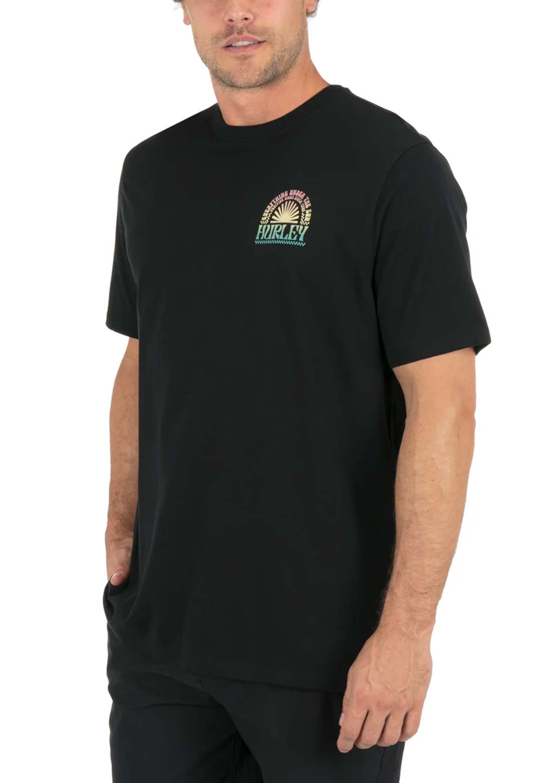 Hurley Men's Glyphic T-Shirt Black