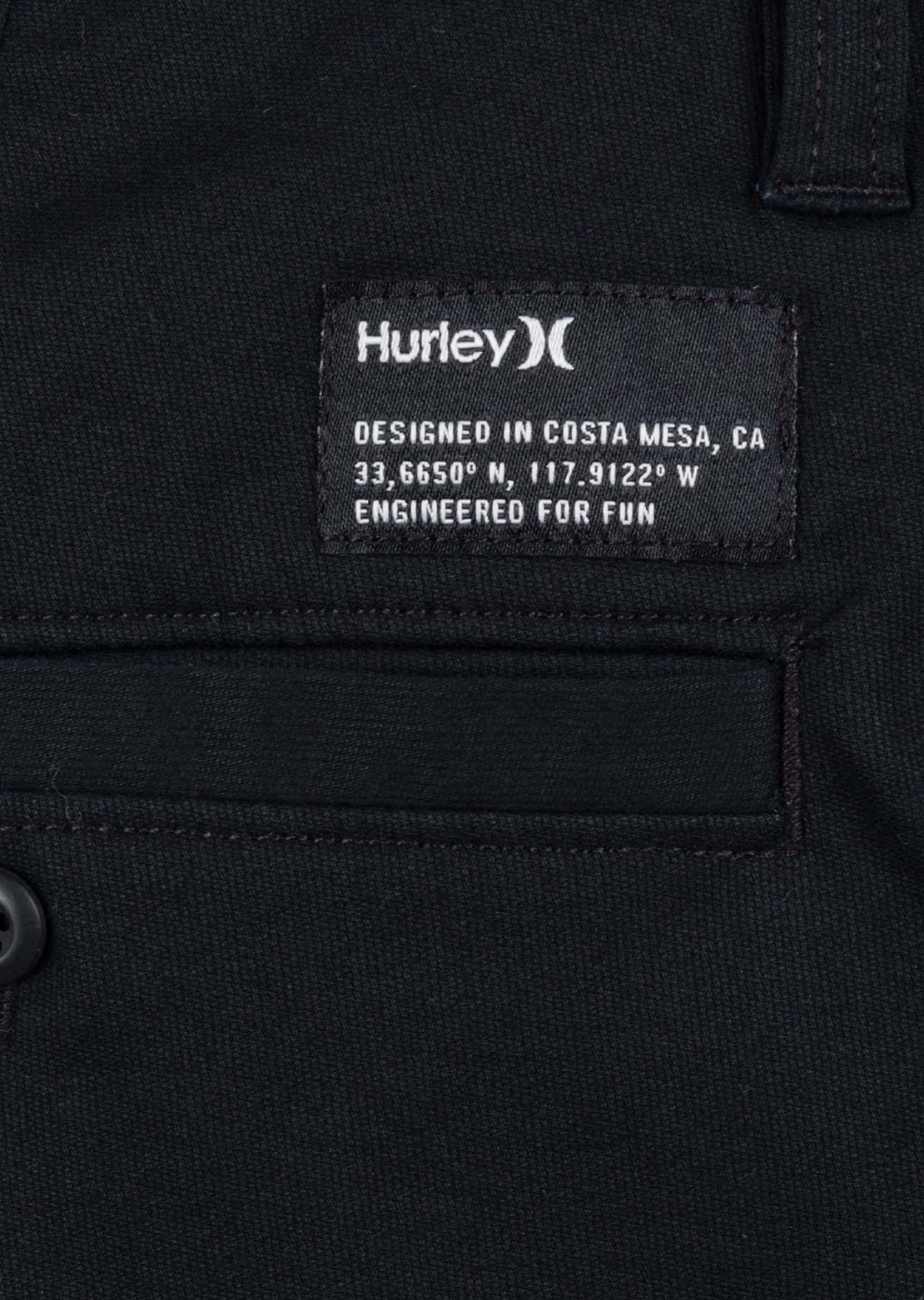 Hurley Men's Icon 19" Walkshorts Black