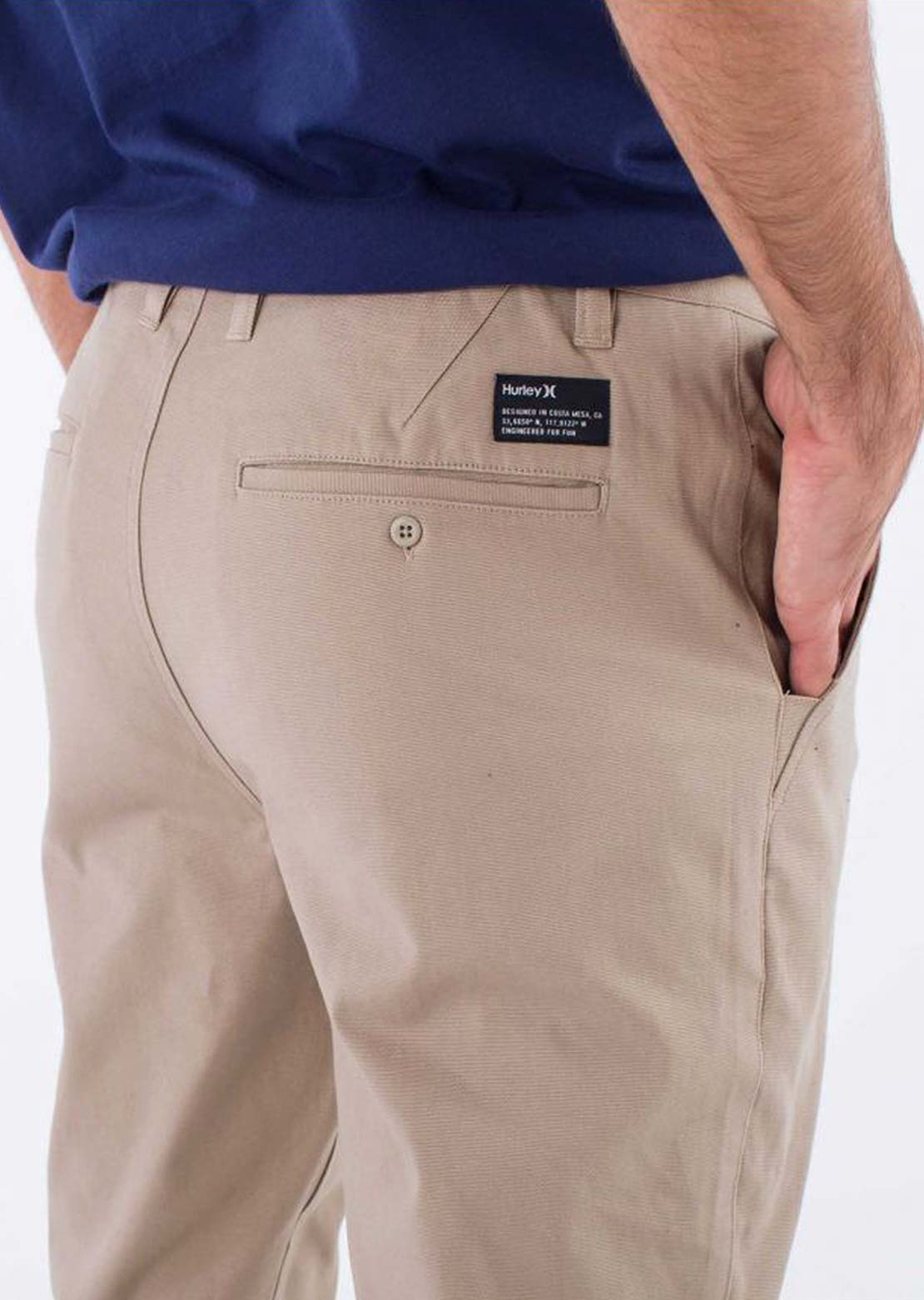 Hurley Men's Icon Straight Pants Khaki