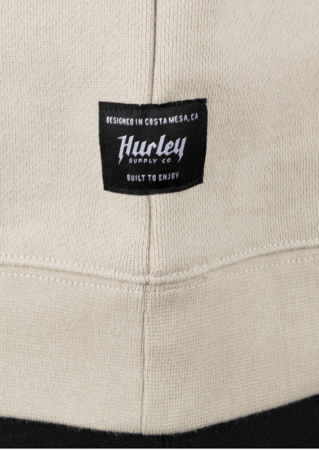 Hurley Men's Ironclad Heavyweight Crew Sweatshirt Bone