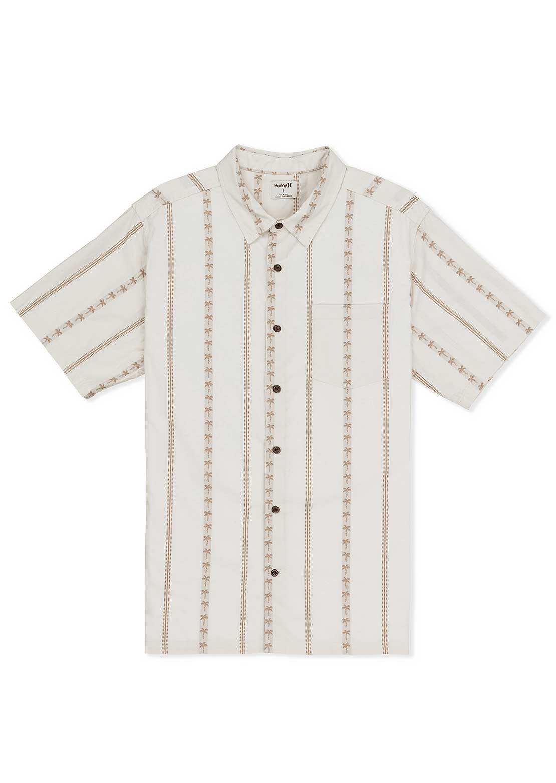 Hurley Men's Jaquard Rincon Button Up Shirts