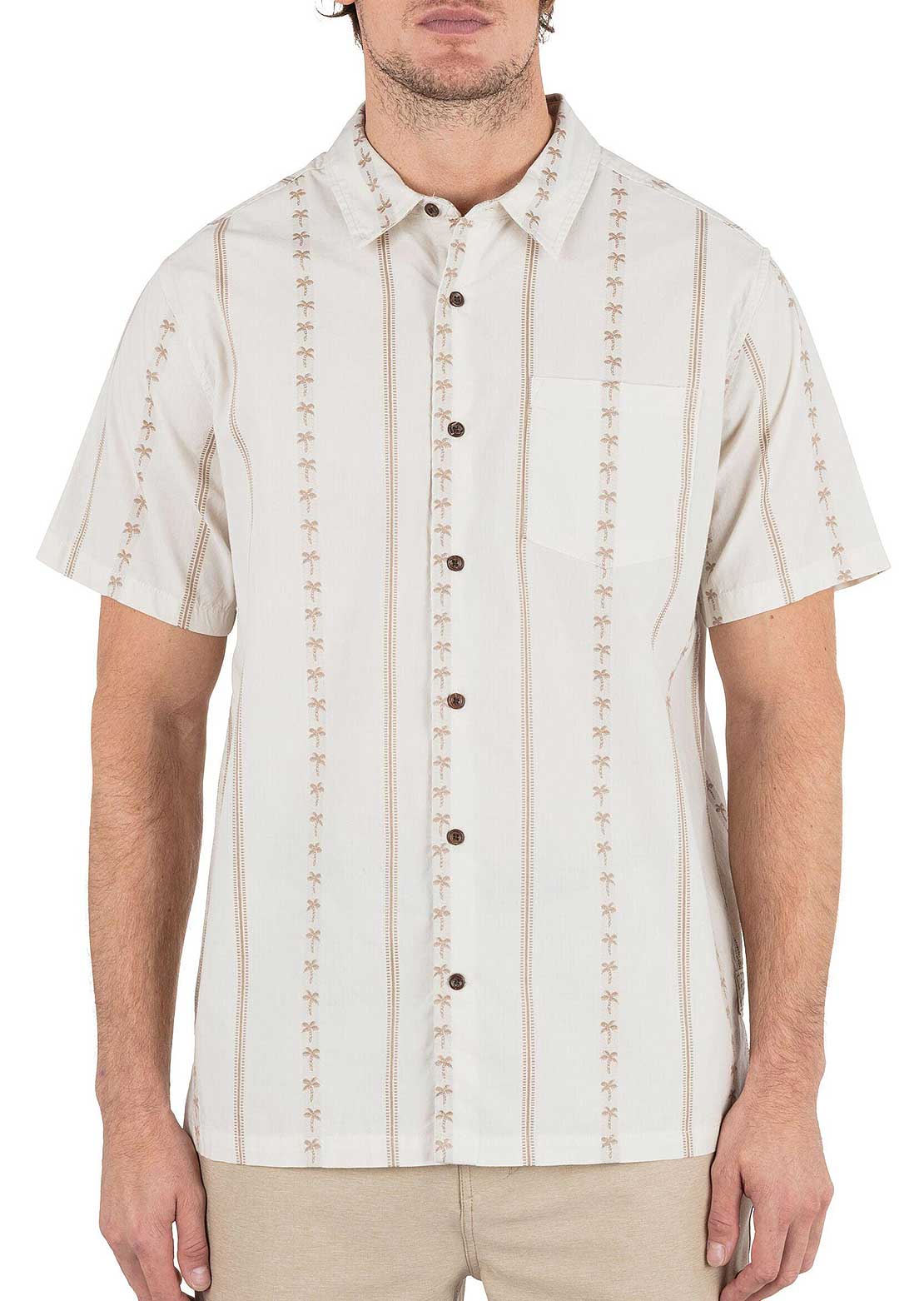 Hurley Men's Jaquard Rincon Button Up Shirts