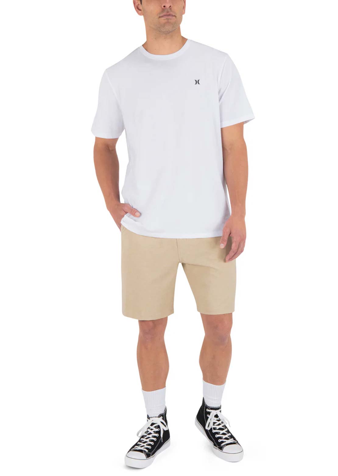 Hurley Men's Phantom Heather 20" Walkshorts Khaki