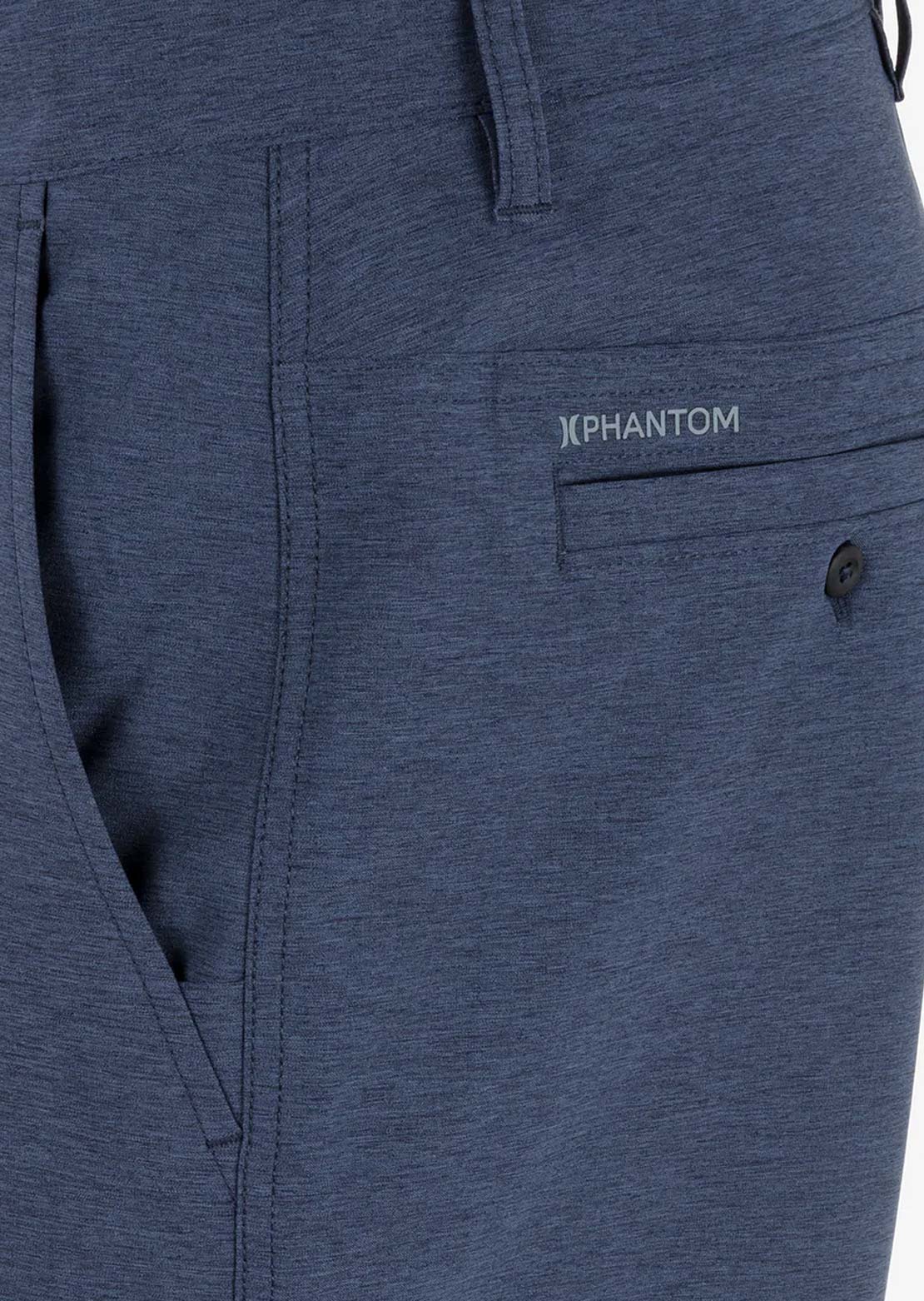 Hurley Men's Phantom Heather 20" Walkshorts Obsidian