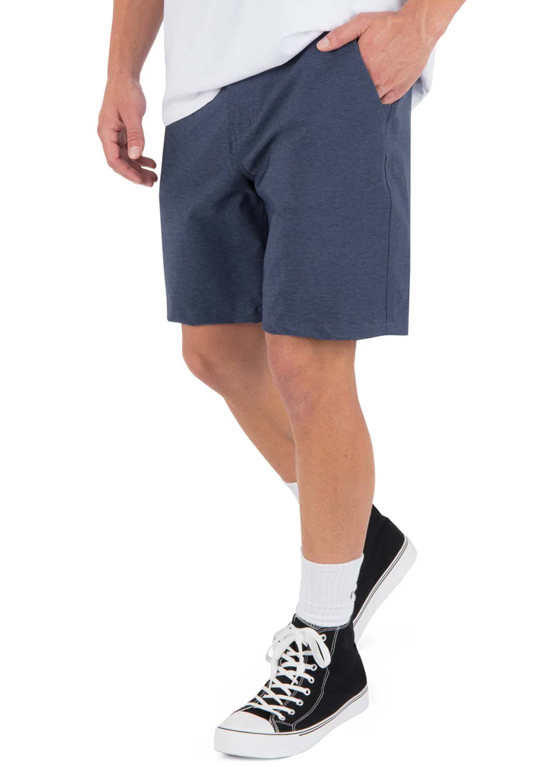 Hurley Men's Phantom Heather 20" Walkshorts Obsidian