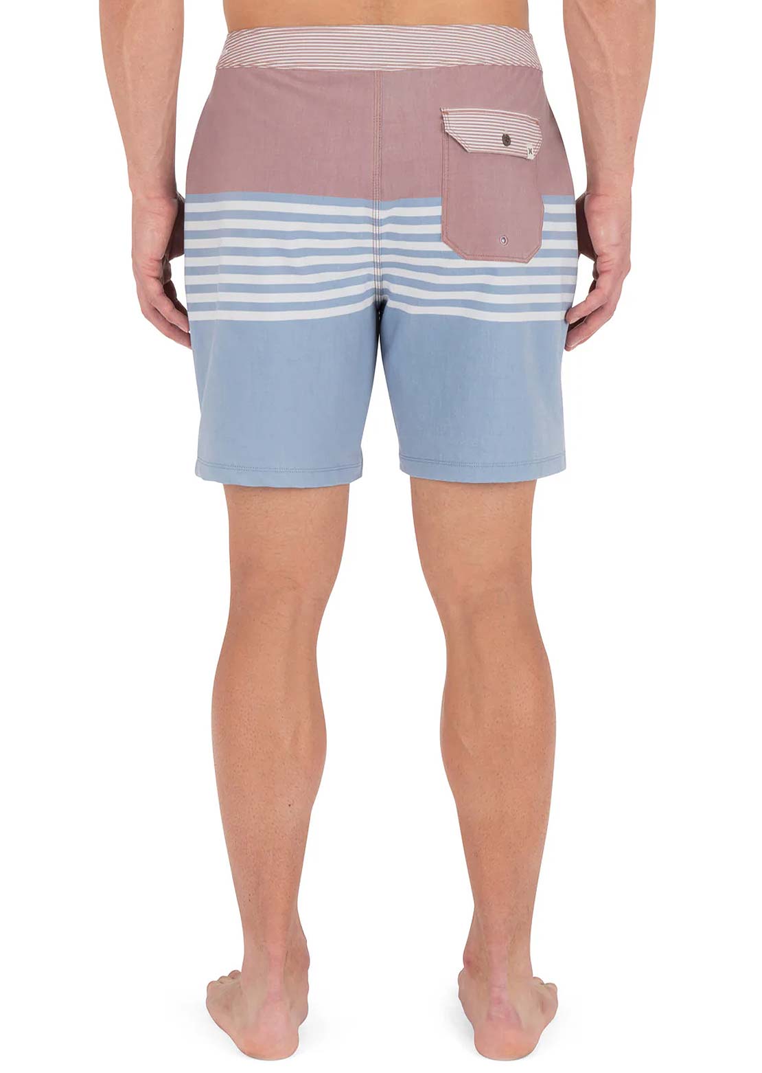 Hurley Men's Phantom Naturals Topanga 18" Shorts Worker Blue