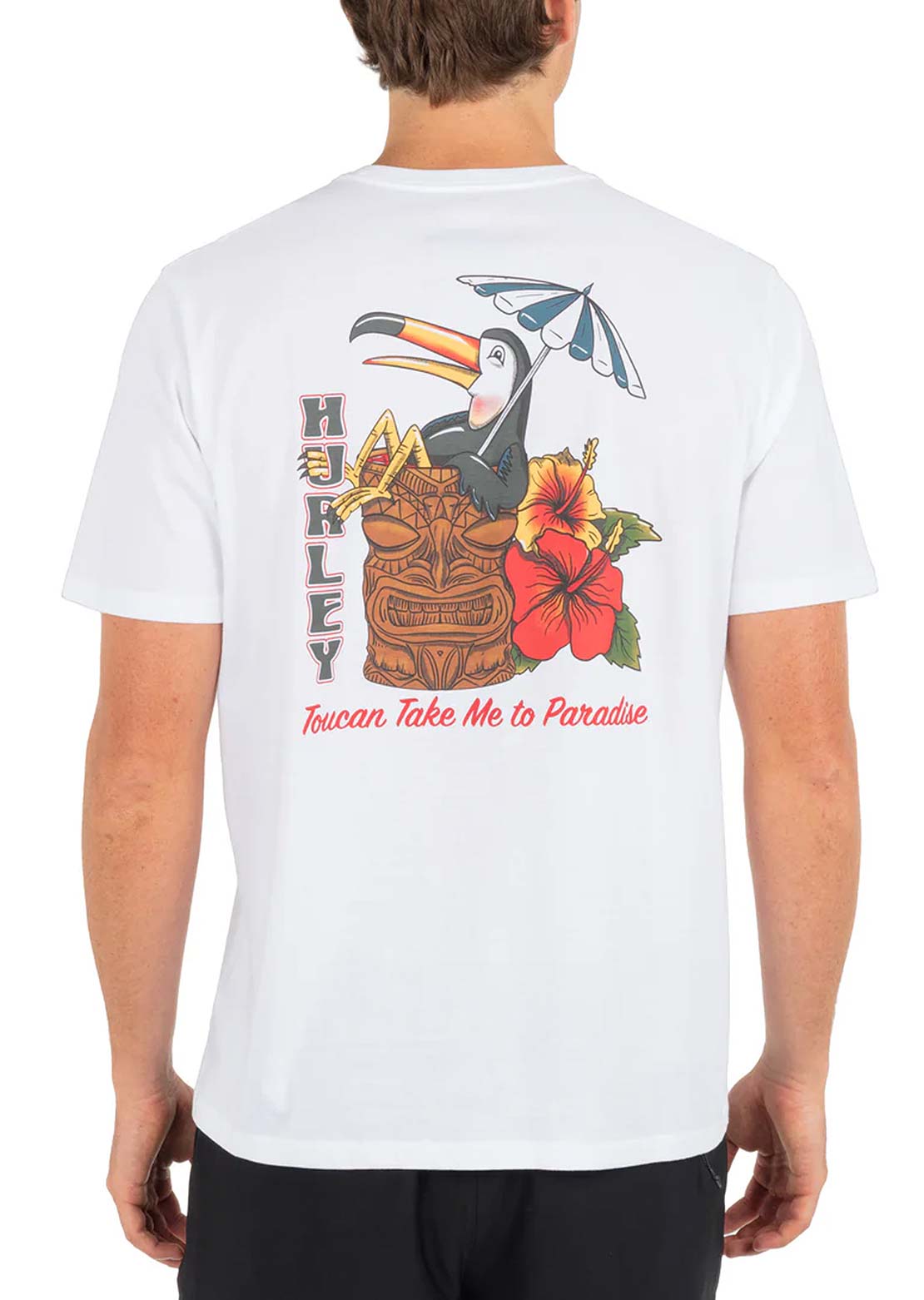 Hurley Men's Sippin On Paradise T-Shirt