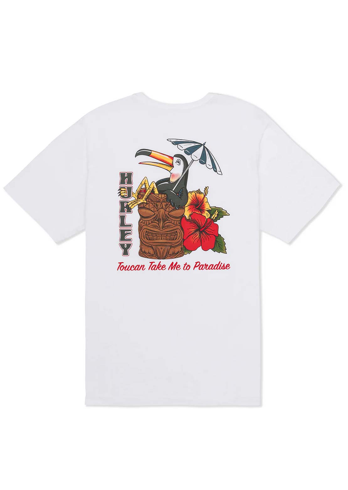 Hurley Men's Sippin On Paradise T-Shirt
