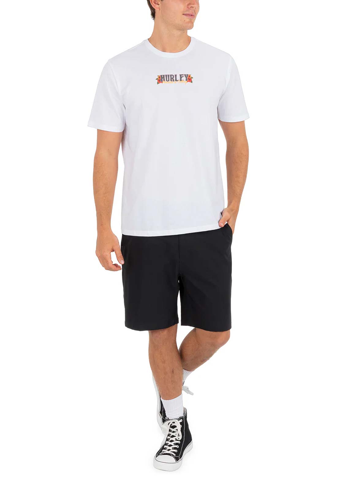 Hurley Men's Sippin On Paradise T-Shirt