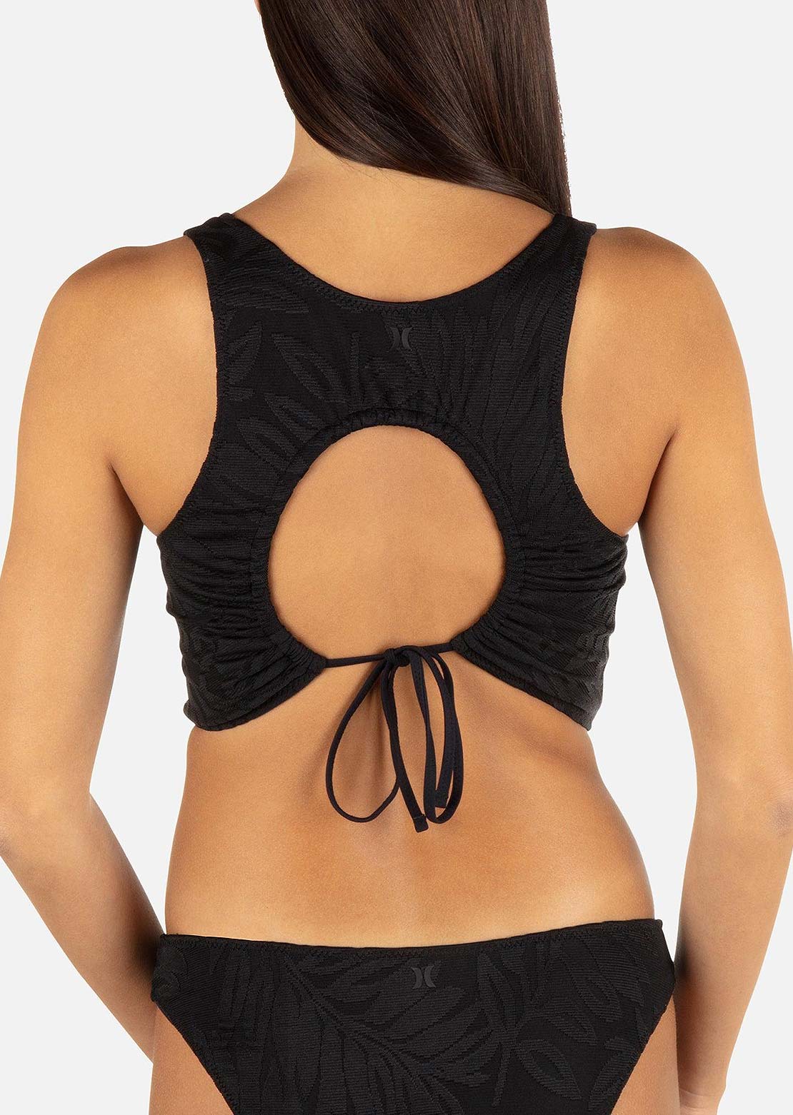 Hurley Women's Ulu Leaf Tank Black