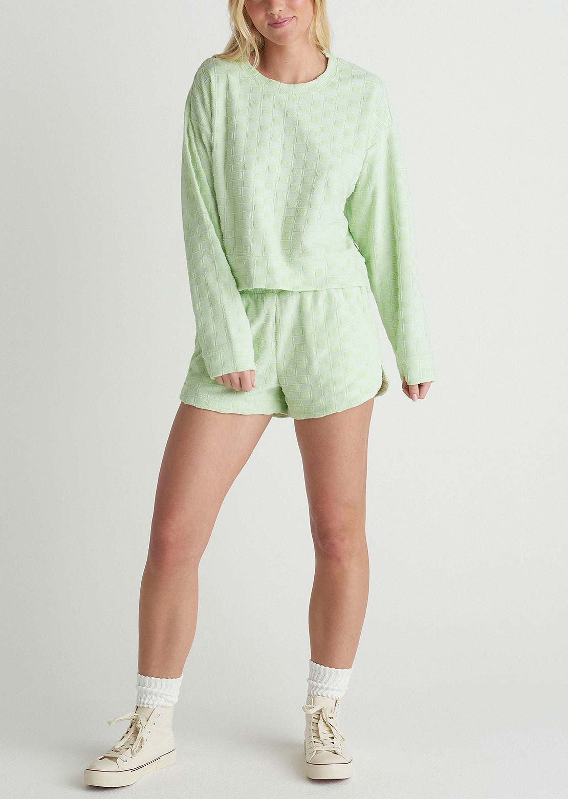 Hurley Women's Venice Terry Shorts Spray