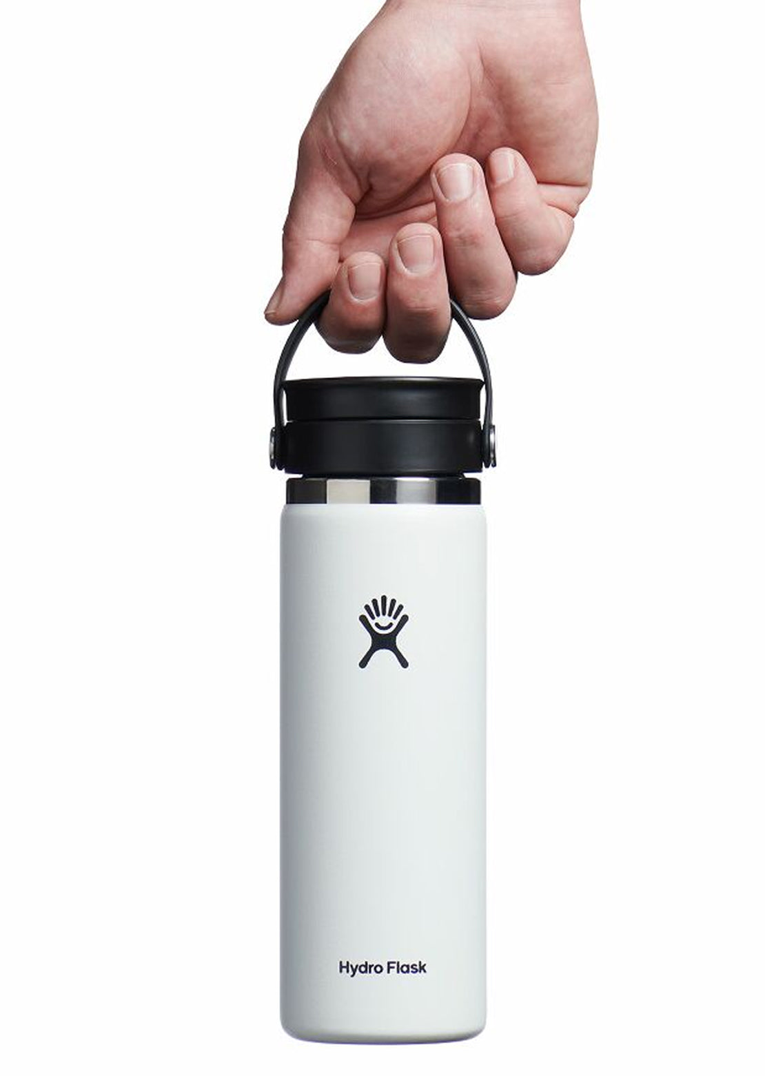 Hydro Flask 20oz Wide Mouth With Flex Sip Lid Coffee Tumbler White