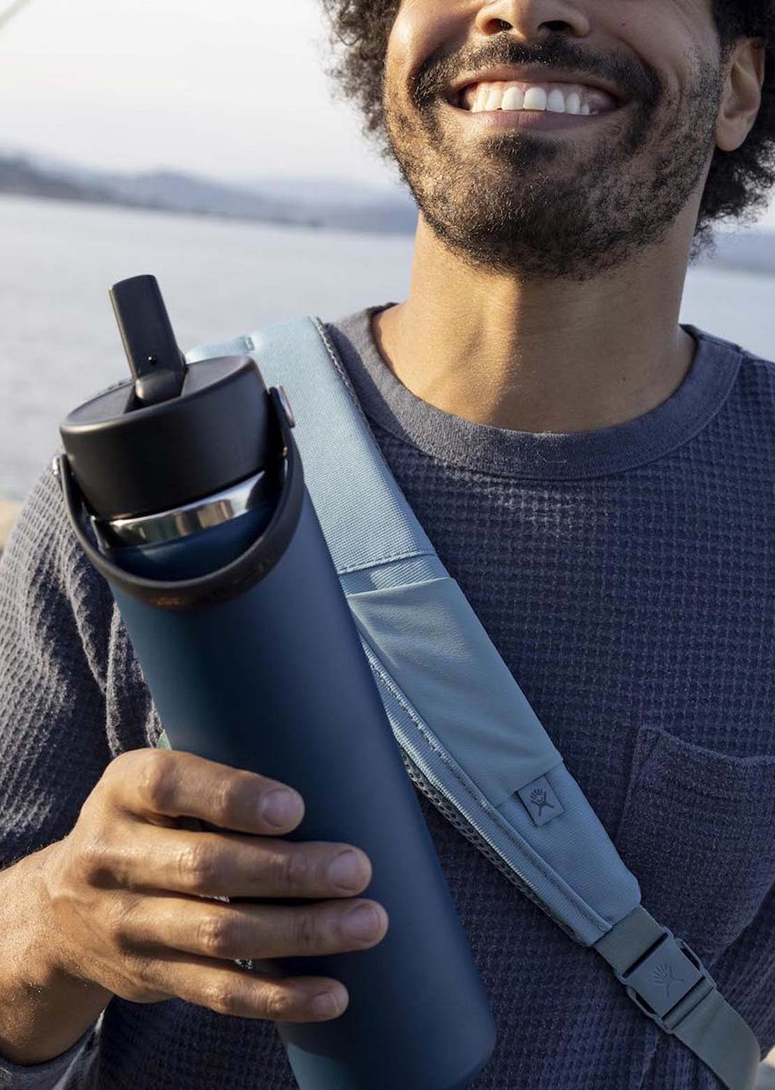 Hydro Flask 24 Oz Wide Flex Straw Cap Insulated Bottle Agave