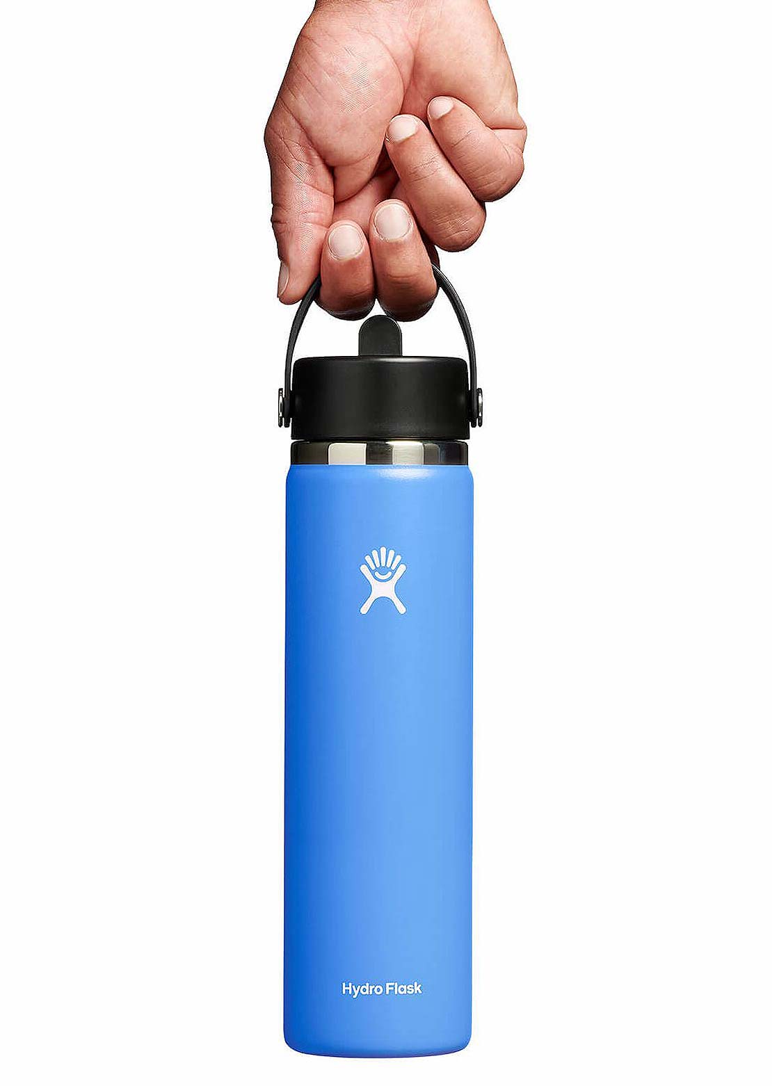Hydro Flask 24 Oz Wide Flex Straw Cap Insulated Bottle Cascade