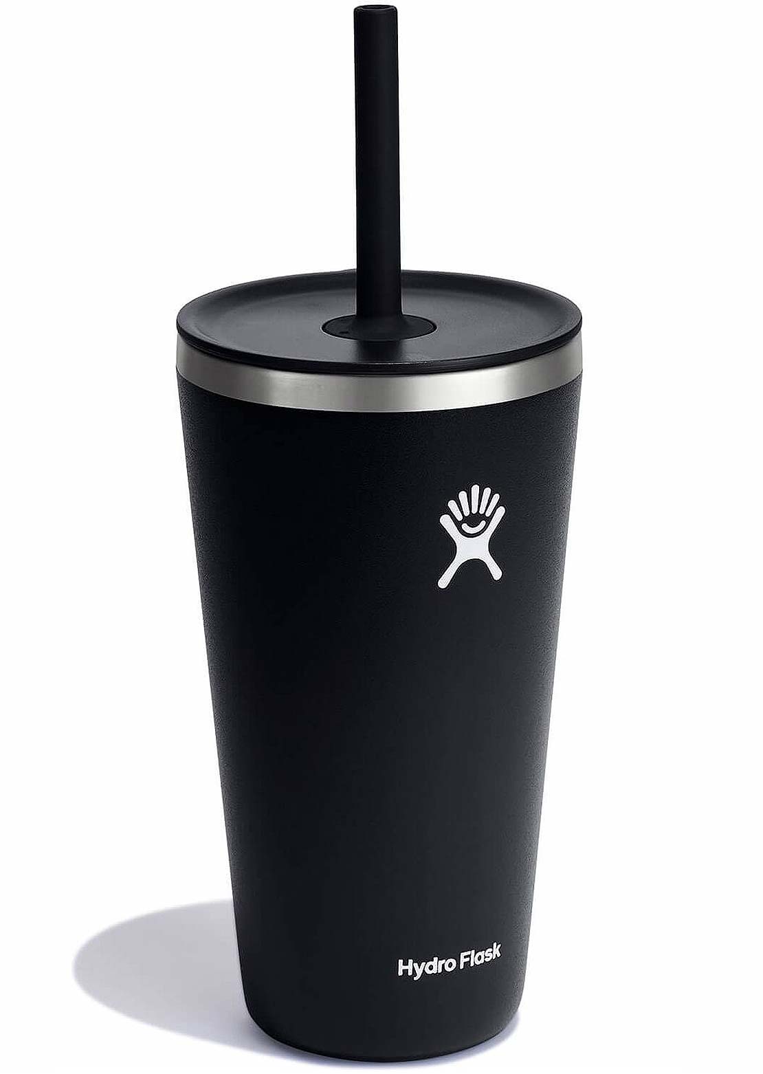 Hydro Flask 28 Oz All Around Tumbler With Straw Lid Black