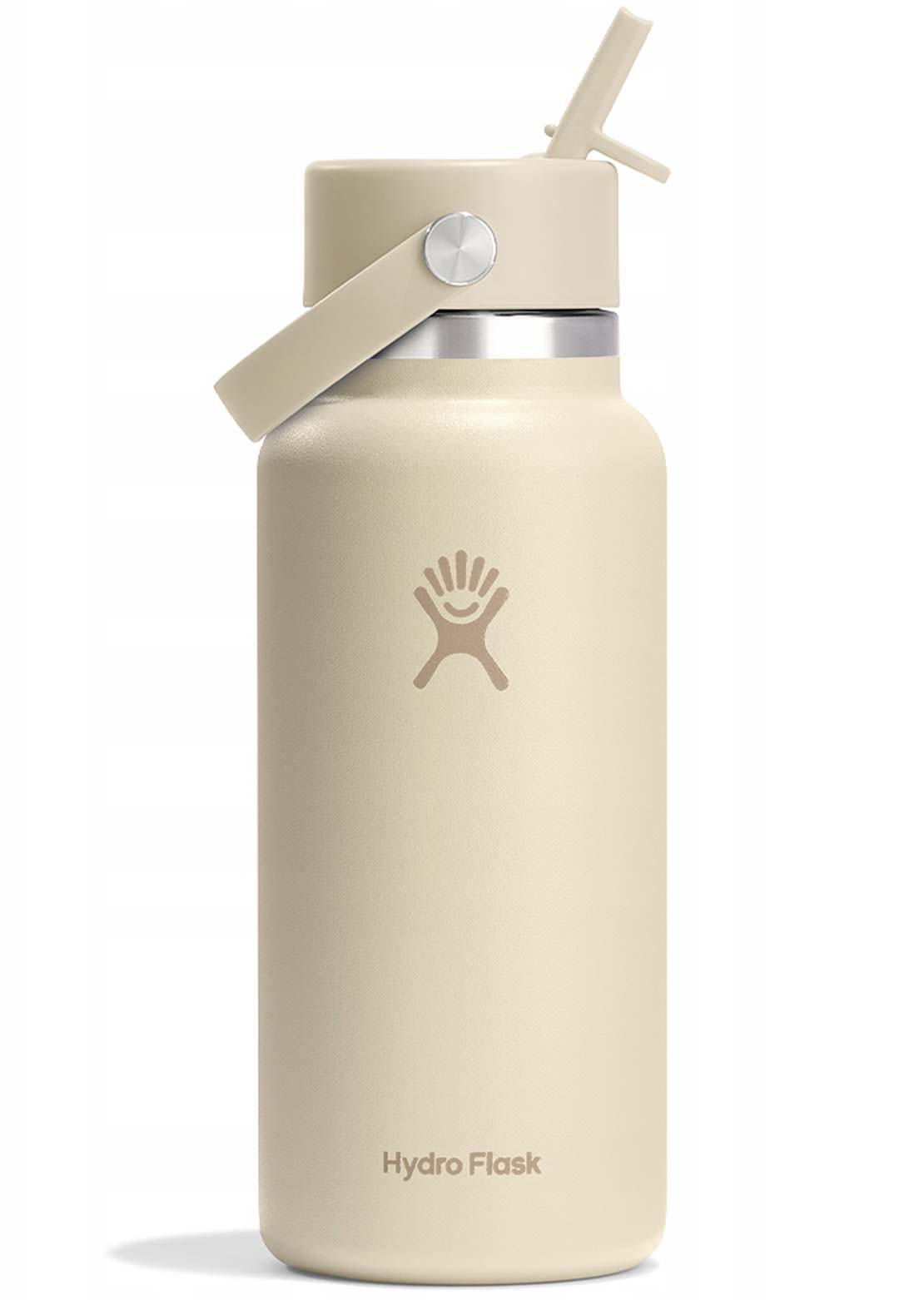 Hydro Flask Unisex 32 Oz Wide Mouth Bottle with Flex Straw Cap Coconut