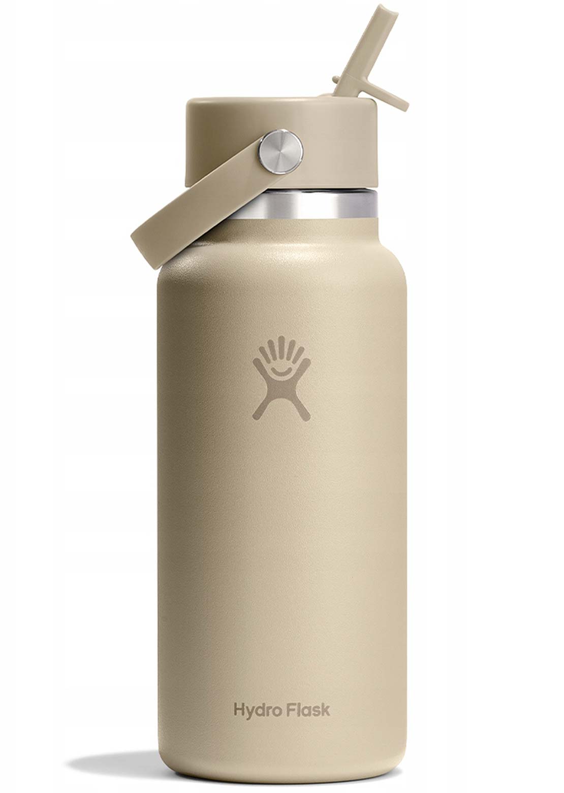 Hydro Flask Unisex 32 Oz Wide Mouth Bottle with Flex Straw Cap Oat