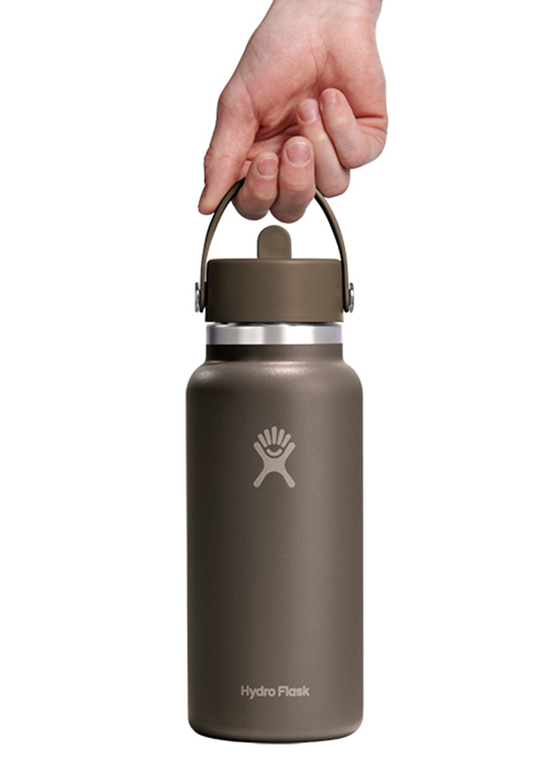 Hydro Flask Unisex 32 Oz Wide Mouth Bottle with Flex Straw Cap Sandpiper