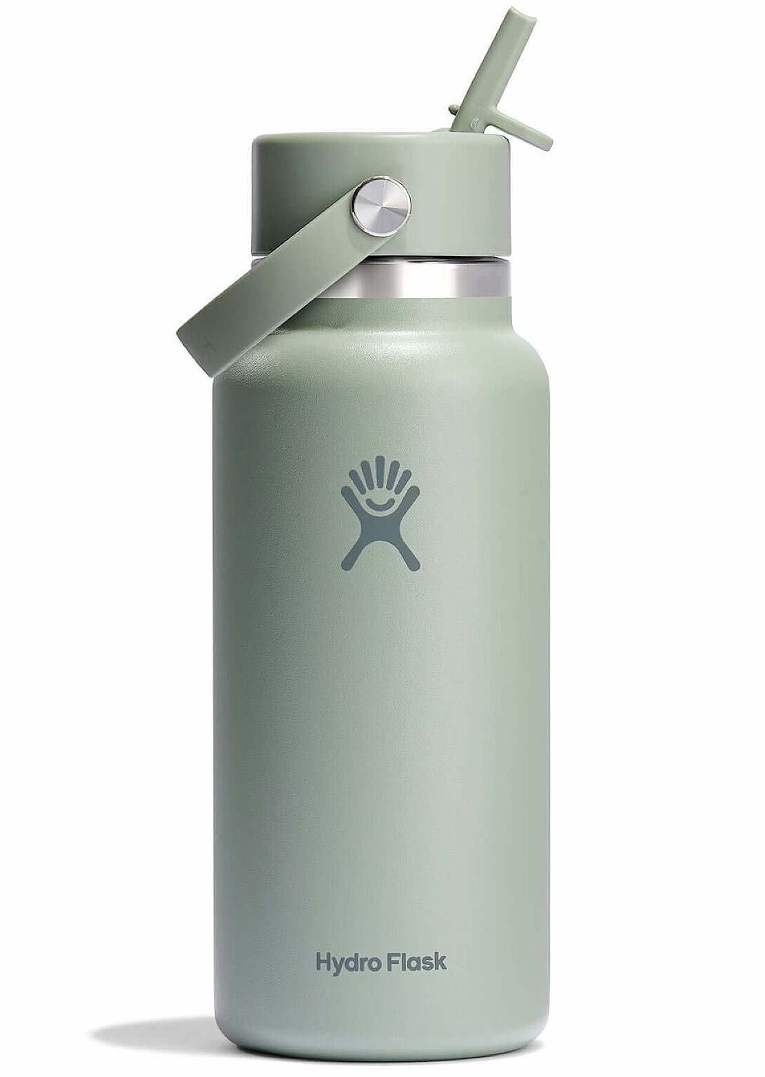 Hydro Flask Unisex 32 Oz Wide Mouth Bottle with Flex Straw Cap Tonal Agave