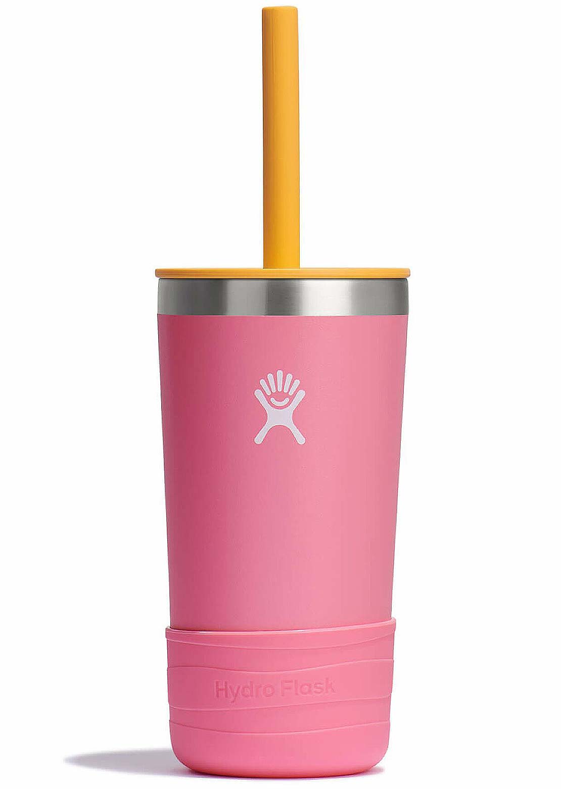 Hydro Flask Junior 12 Oz Tumbler with Straw and Boot Dahlia