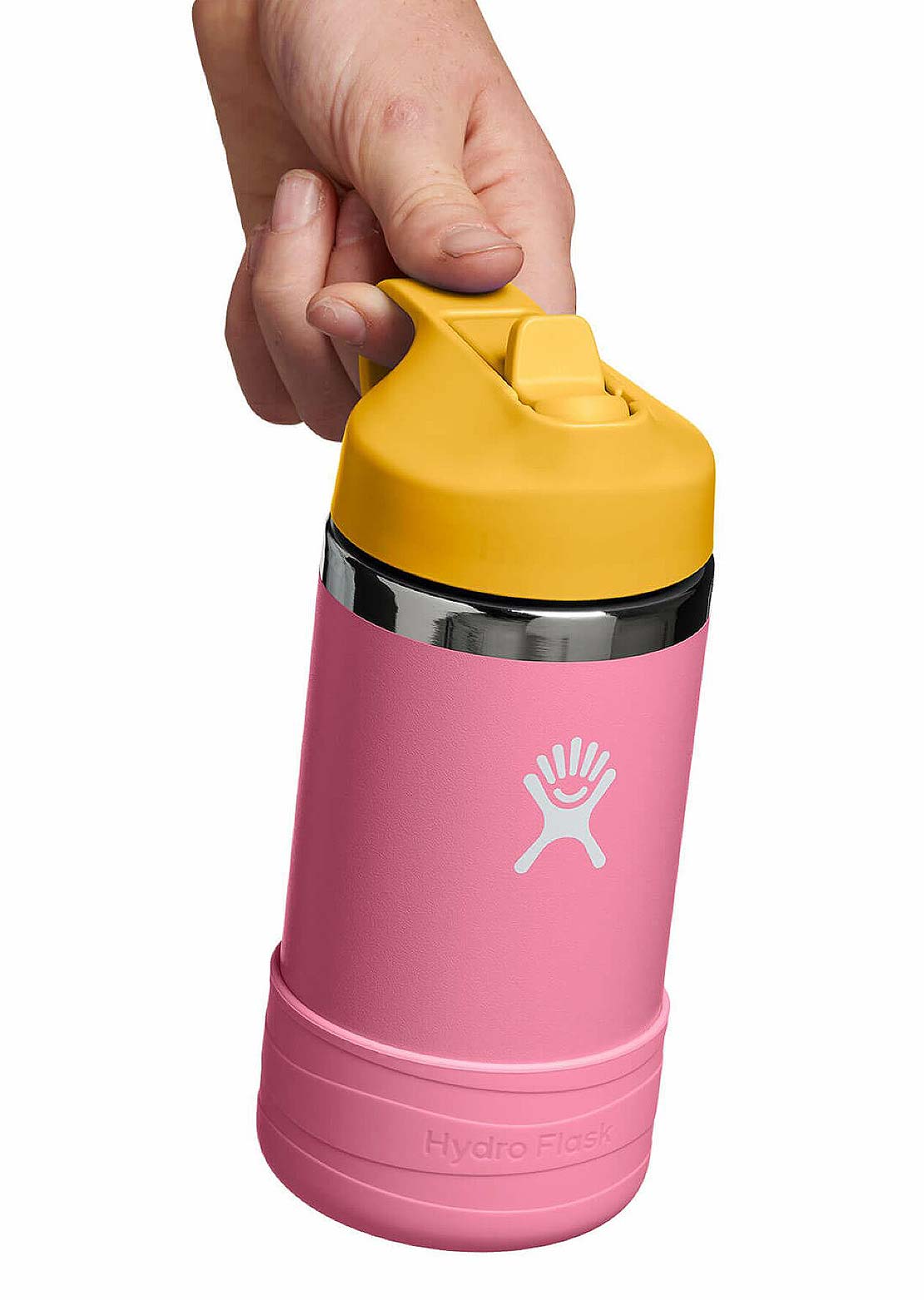 Hydro Flask Junior 12 Oz Wide Mouth Straw Bottle Dahlia