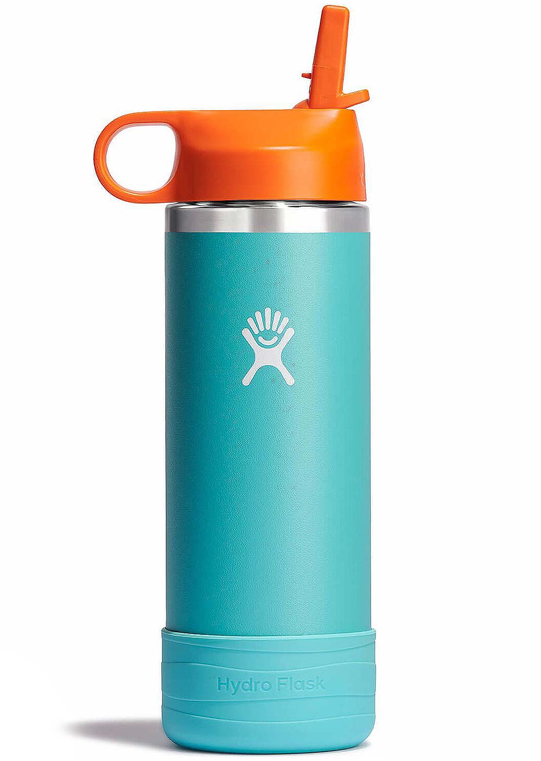 Hydro Flask Junior 18 Oz Wide Mouth Straw Bottle Seaspray