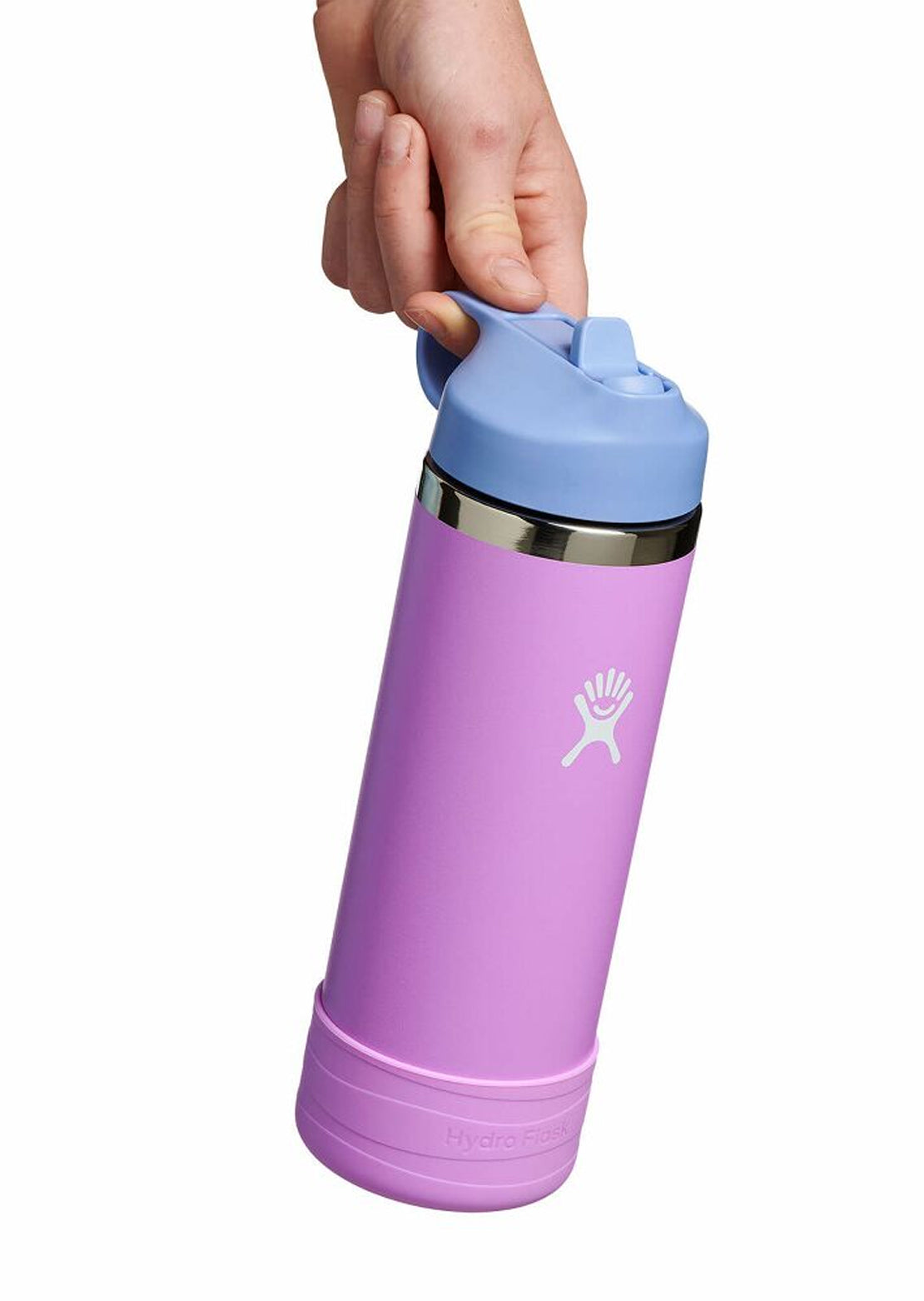 Hydro Flask Junior 18 Oz Wide Mouth Straw Bottle Anemone