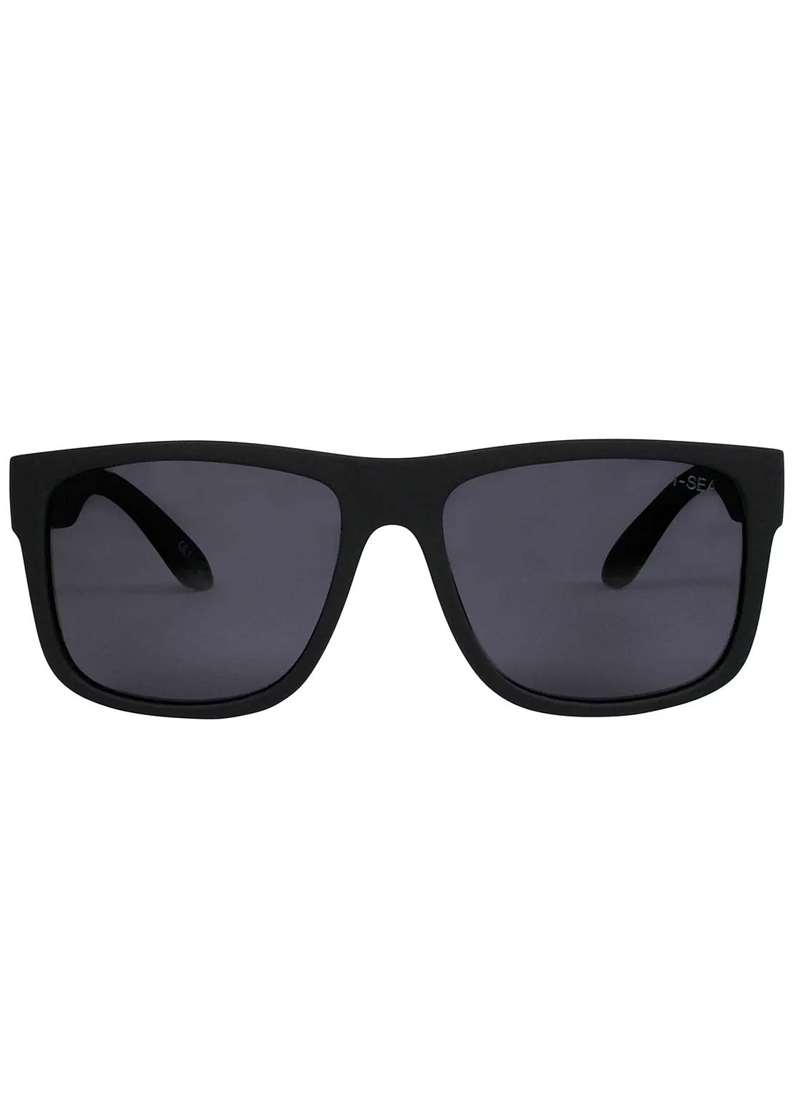 I-SEA Men's Cloudbreak Sunglasses Black/Smoke Polarized