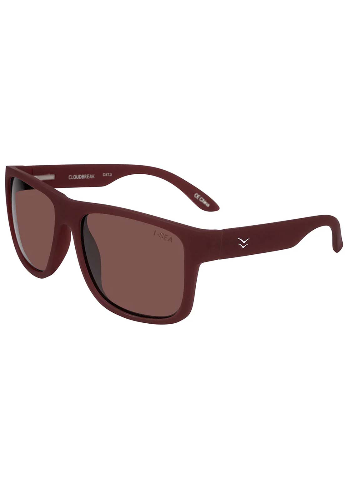 I-SEA Men's Cloudbreak Sunglasses Cola/Brown Polarized