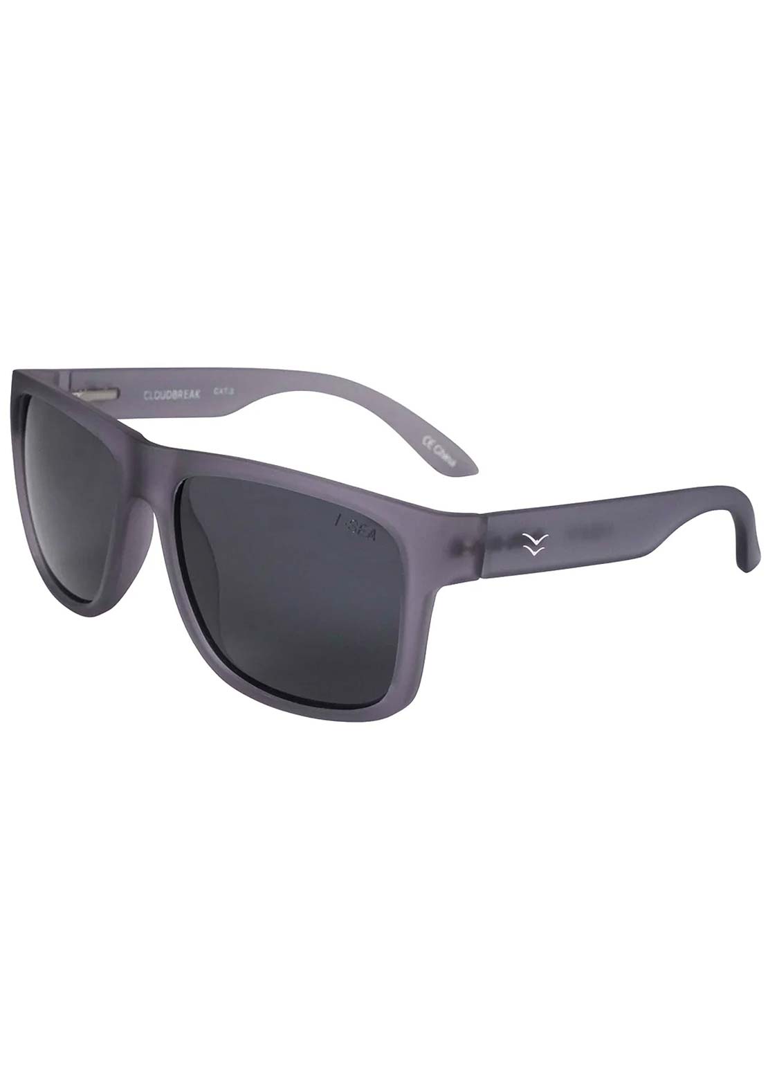 I-SEA Men's Cloudbreak Sunglasses Grey/Smoke Polarized