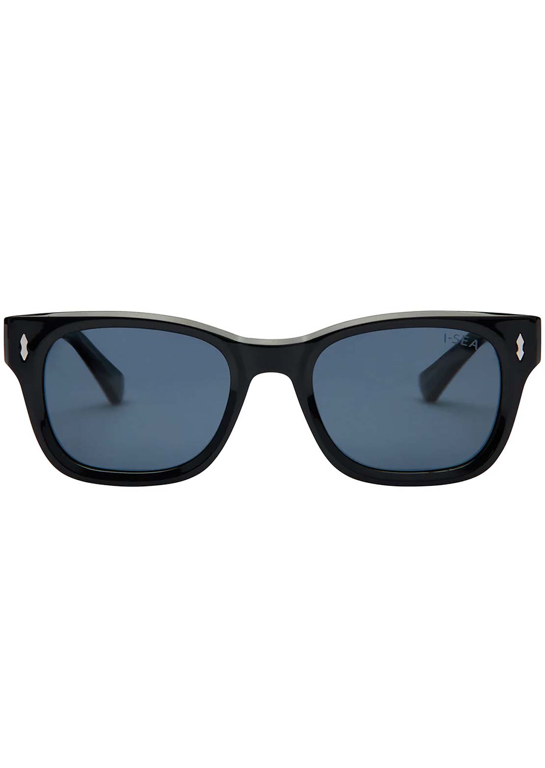 I-SEA Men's Declan Sunglasses Black/Smoke Polarized