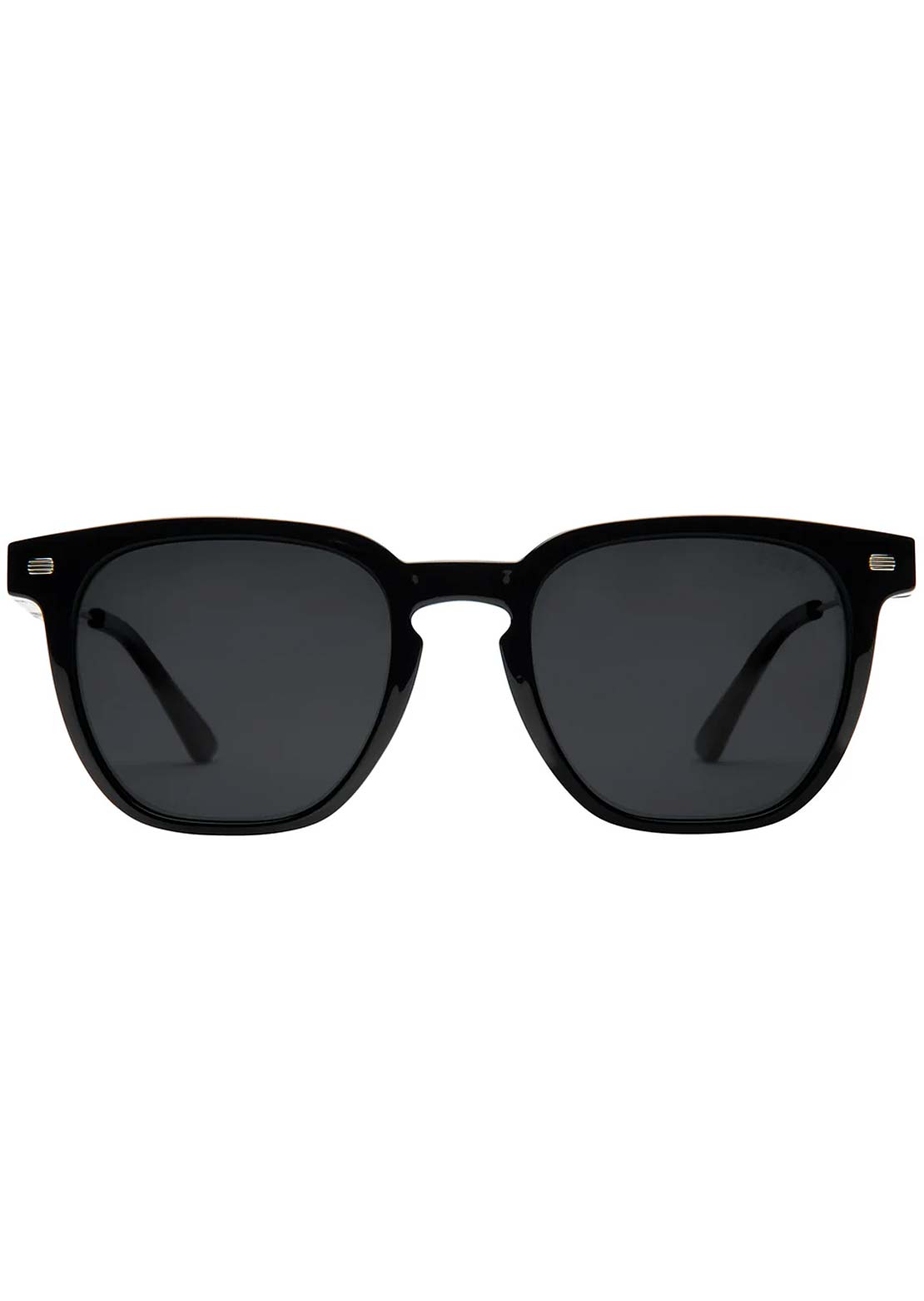 I-SEA Men's Hunter Sunglasses Black/Smoke Polarized