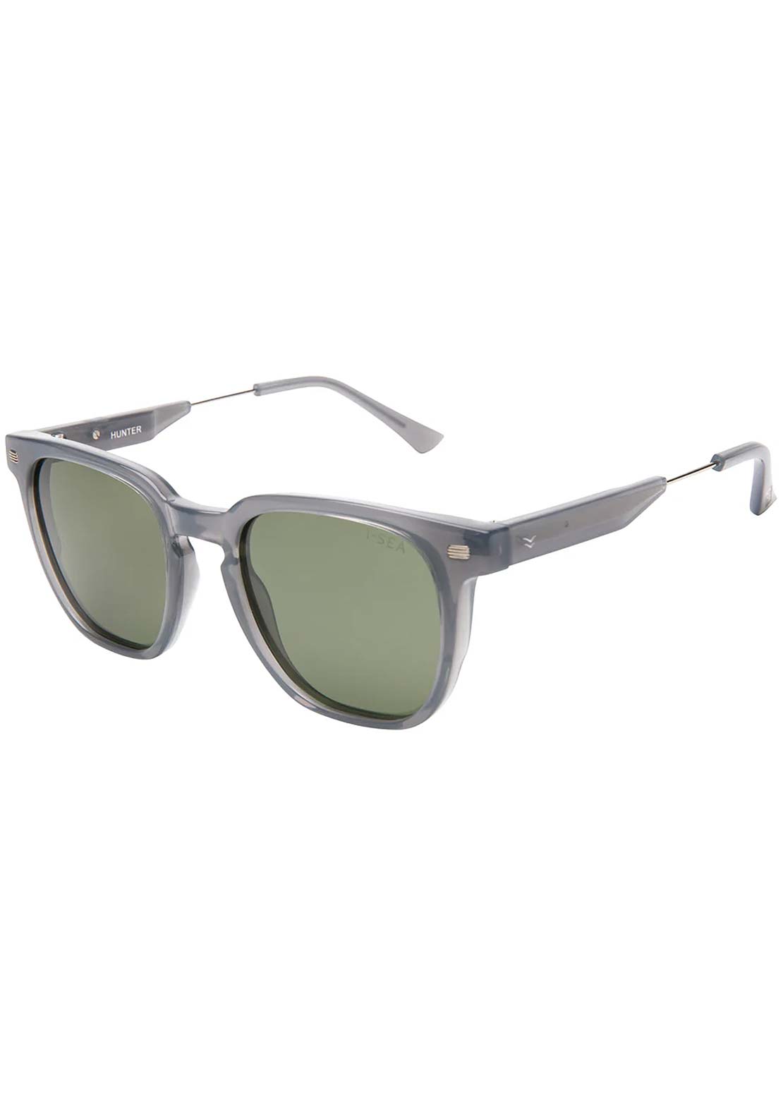 I-SEA Men's Hunter Sunglasses Shadow/Green Polarized