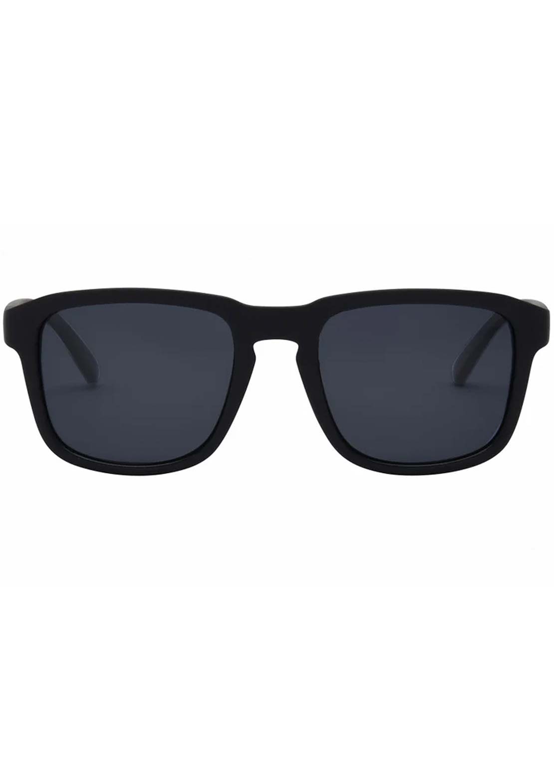 I-SEA Men's Logan Sunglasses Black/Smoke Polarized