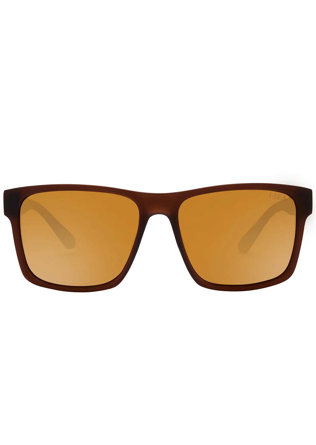 I-SEA Men's Ryder Sunglasses Cola/Copper Mirror Polarized