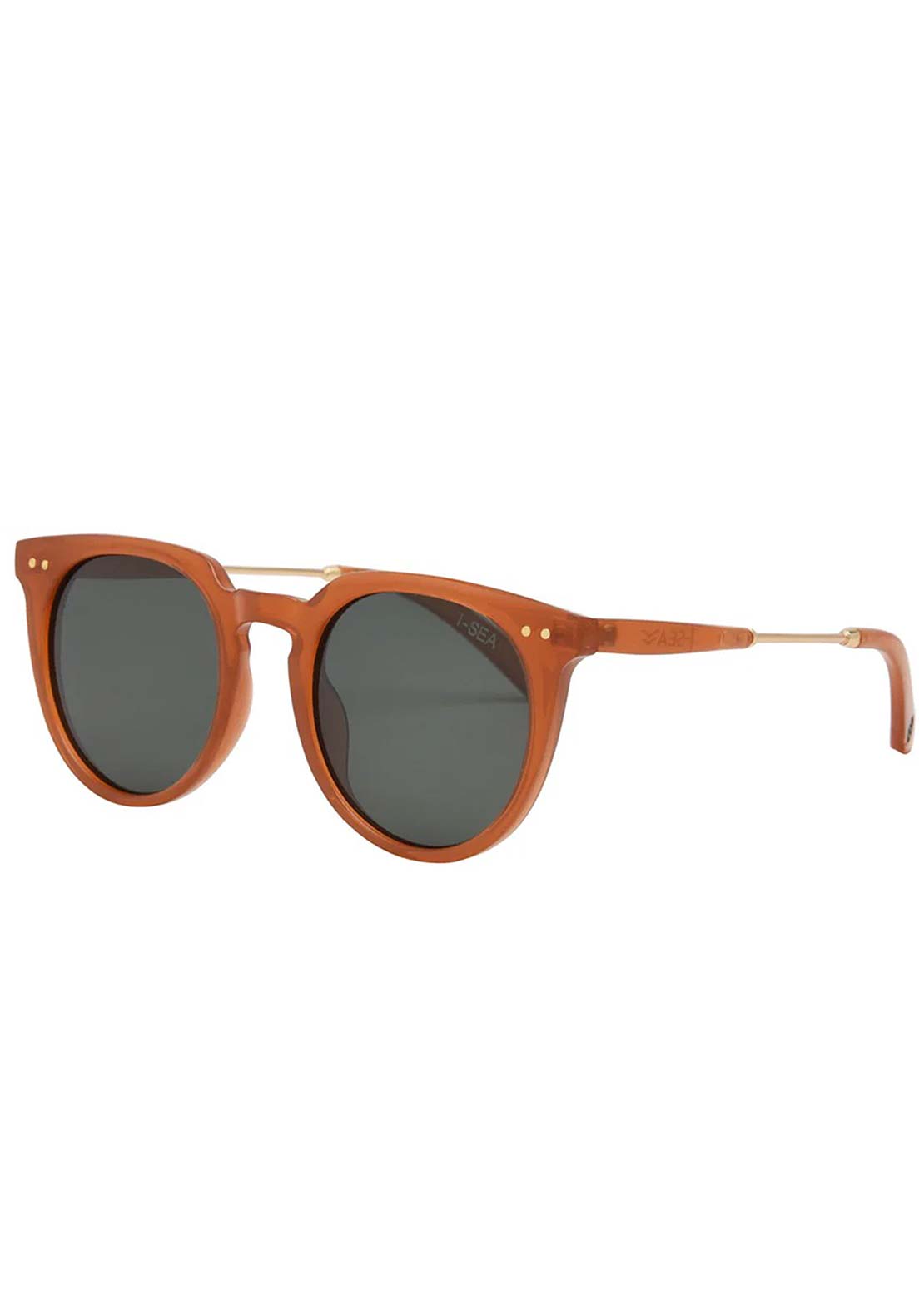I-SEA Women's Ella Sunglasses Maple/G15 Polarized