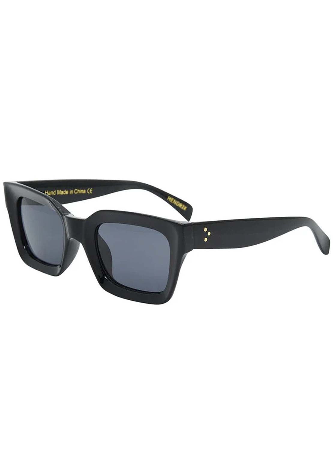 I-SEA Women's Hendrix Sunglasses Black/Smoke Polarized