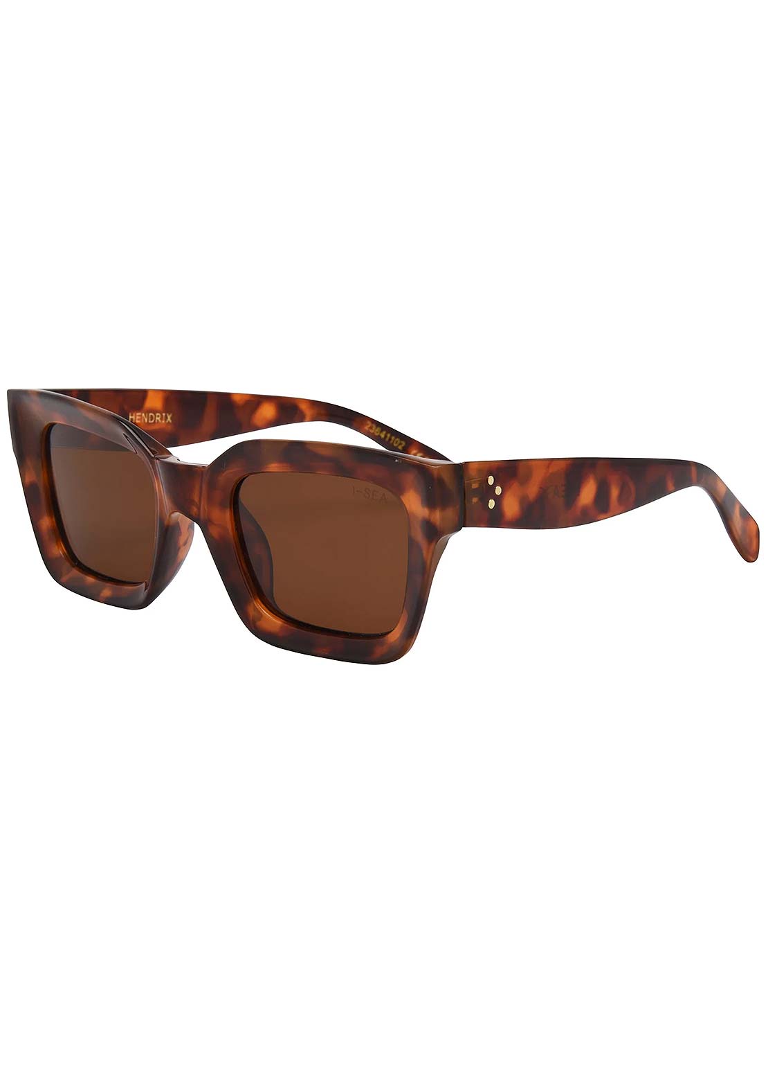 I-SEA Women's Hendrix Sunglasses Tort/Brown Polarized