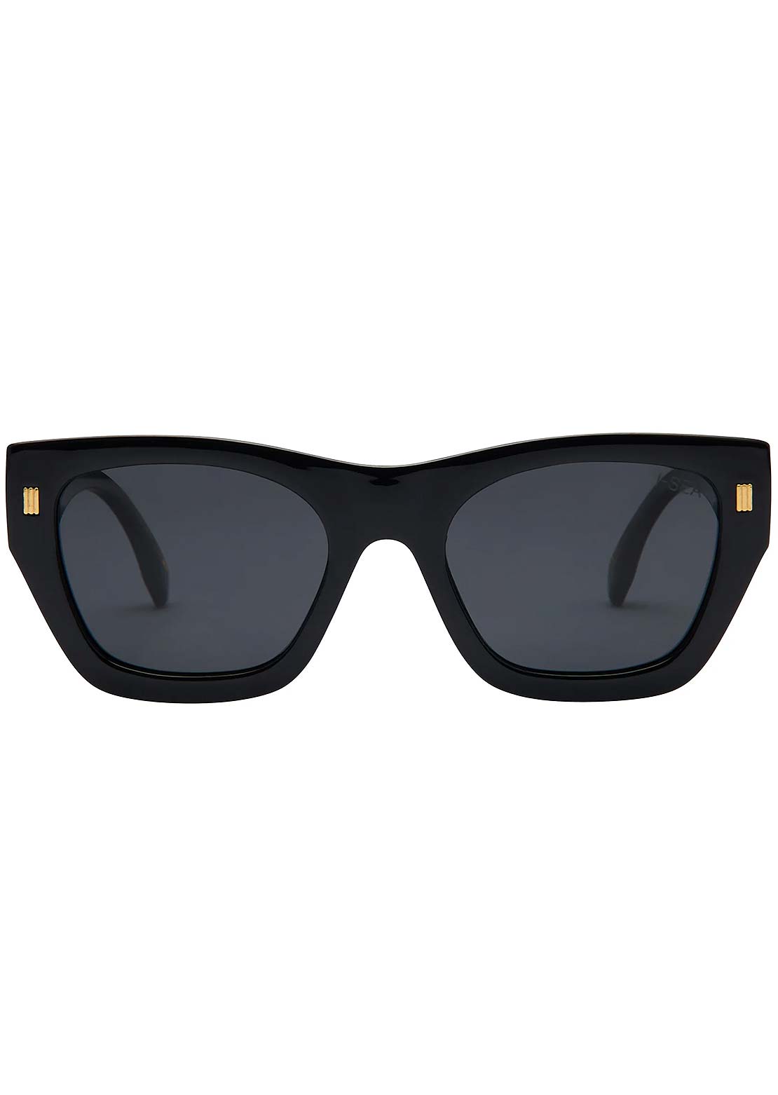I-SEA Women's Ivy Sunglasses Black/Smoke Polarized