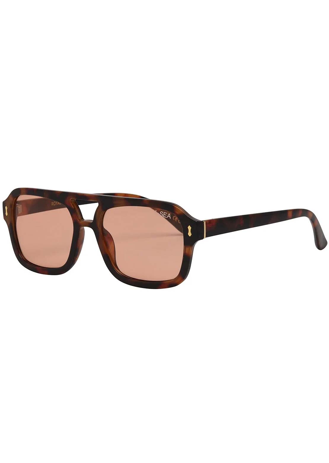 I-SEA Women's Royal Sunglasses Tort/Peach Polarized