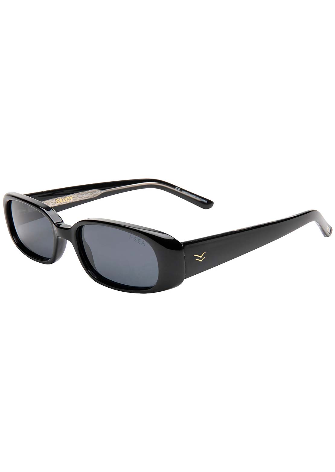 I-SEA Women's Savoy Sunglasses Black/Smoke Polarized