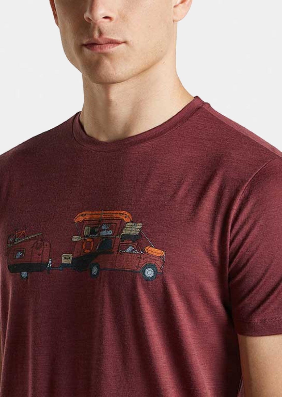 Icebreaker Men's 150 Oasis Lite Transportage T-Shirt Port