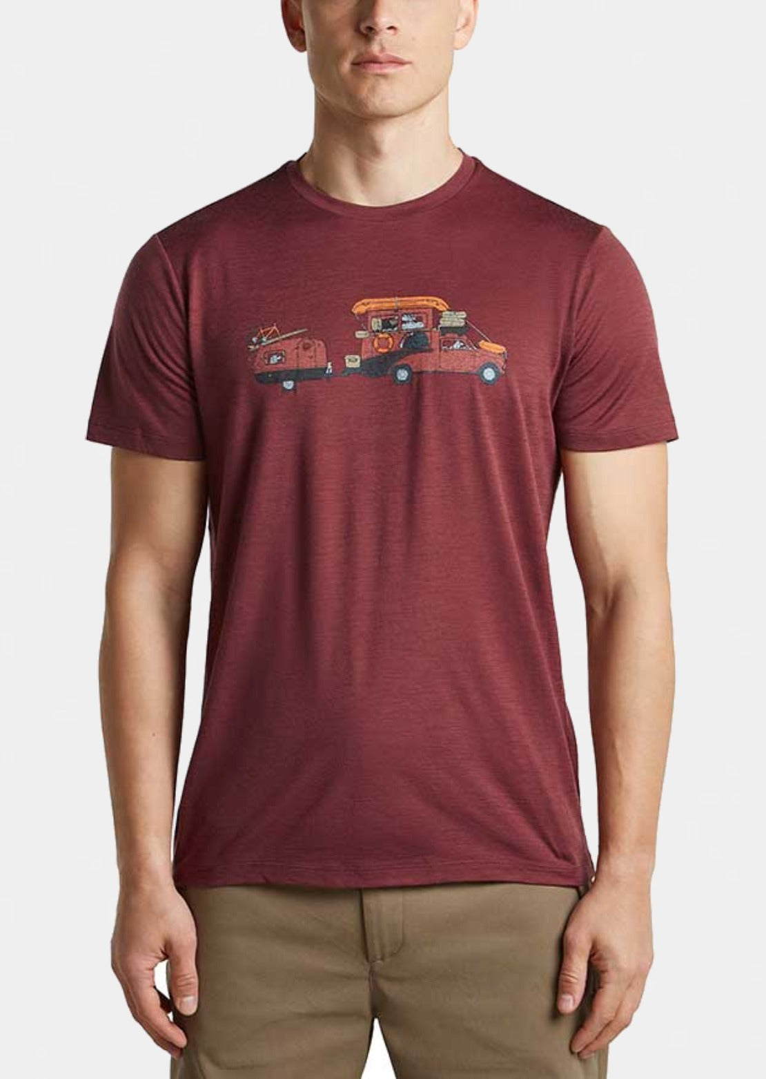 Icebreaker Men's 150 Oasis Lite Transportage T-Shirt Port