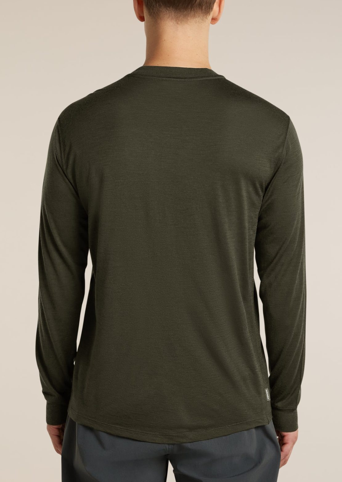 Icebreaker Men's Merino 150 Oasis Lite Long Sleeve Dark Loden