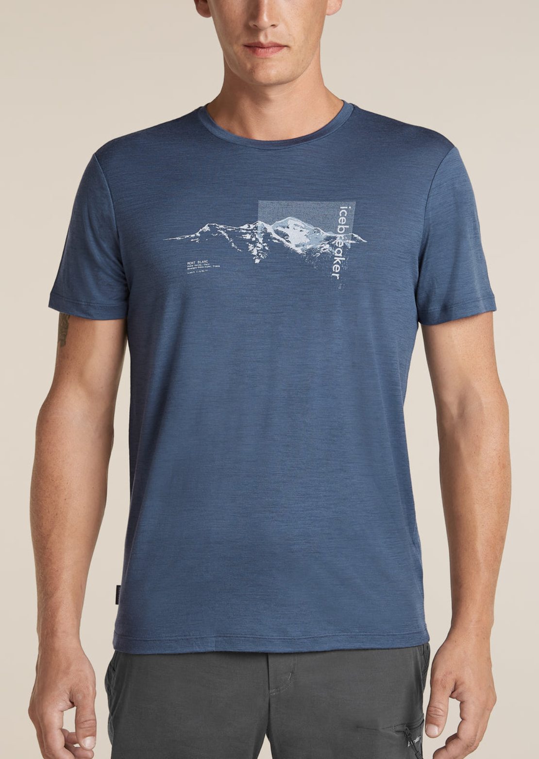 Icebreaker Men's Merino 150 Oasis Lite Pure Altitude T-Shirt Dawn