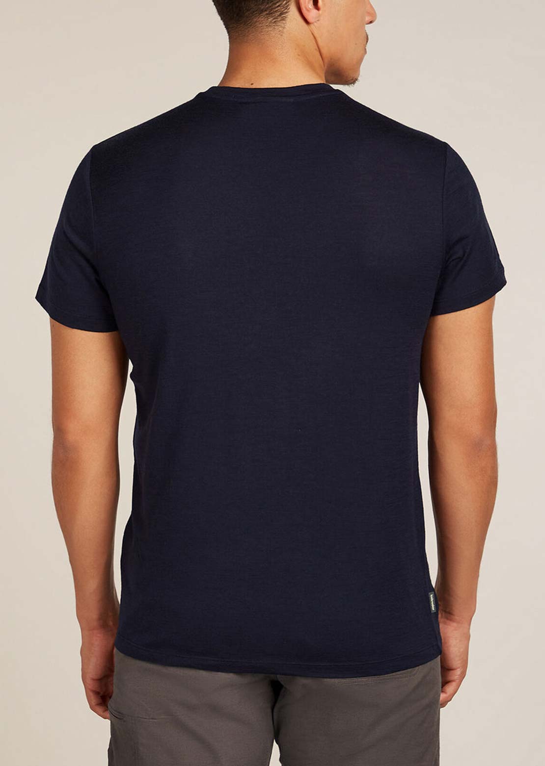 Icebreaker Men's Merino 150 Tech Lite Bear Tour T-Shirt Midnight Navy