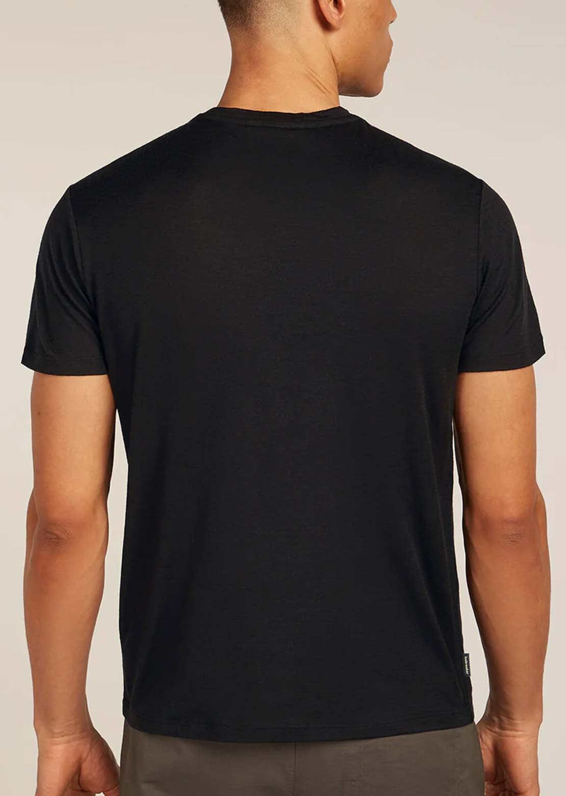 Icebreaker Men's Merino 150 Tech Lite Snow Day T-Shirt Black