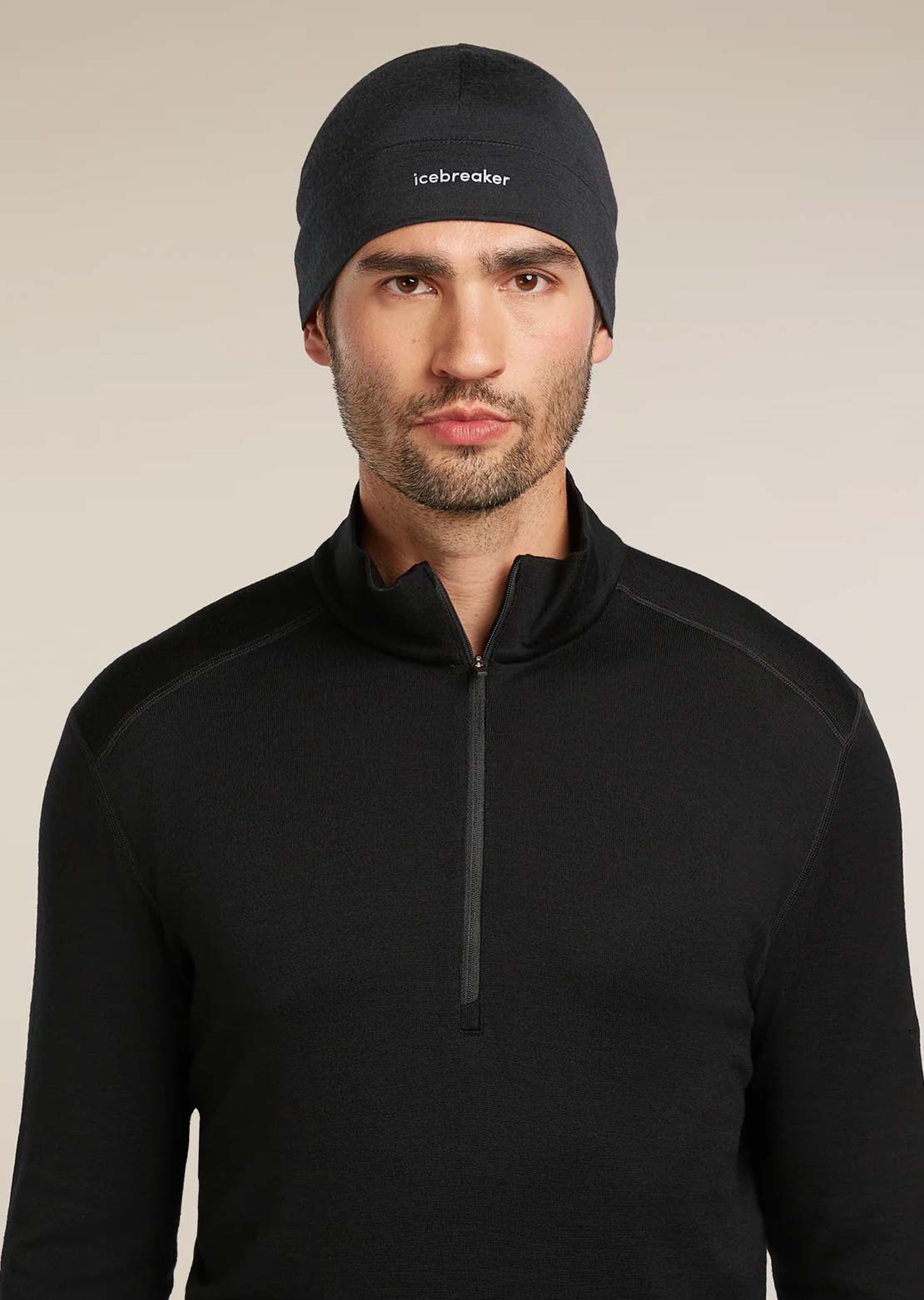 Icebreaker Unisex Merino 200 Oasis Beanie Black