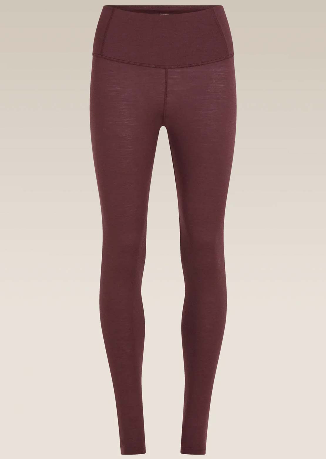 Icebreaker Women's Merino 200 Oasis High Rise Leggings Java